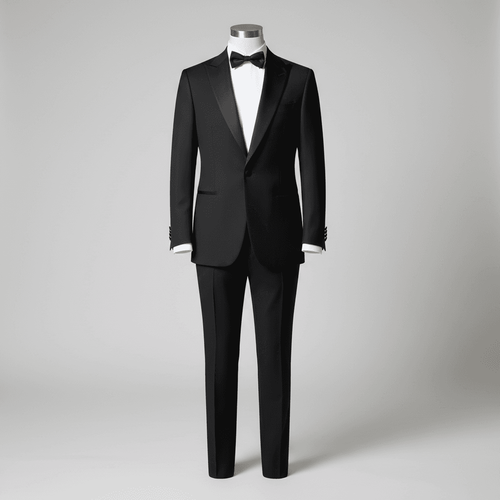 Classic Black Tuxedo สูททักซิโด้สีดำ