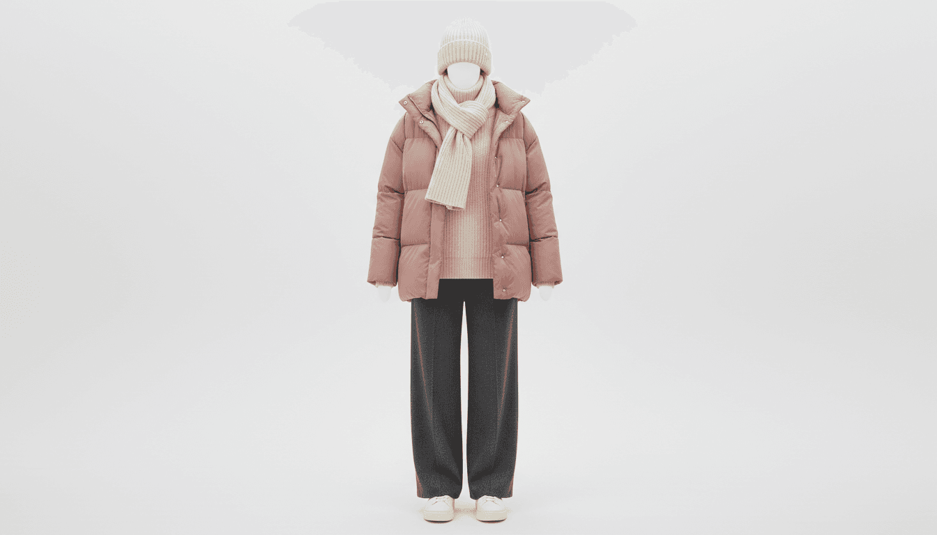 Korean Winter Outfit Set ชุดเที่ยวเกาหลี background